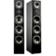 SVS Prime Pinnacle Floorstanding Speaker - Black Ash, front view