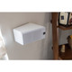 SVS Prime Elevation Speaker - White Gloss (Pair) — lifestyle, wall-mounted