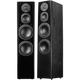 SVS Prime Tower Speaker - Black Ash and Piano Gloss Black finish comparison