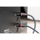 SVS SoundPath Balanced XLR Audio Cable - plugged into subwoofer balanced output
