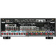Denon AVC-X3800H AV Receiver Black — rear panel