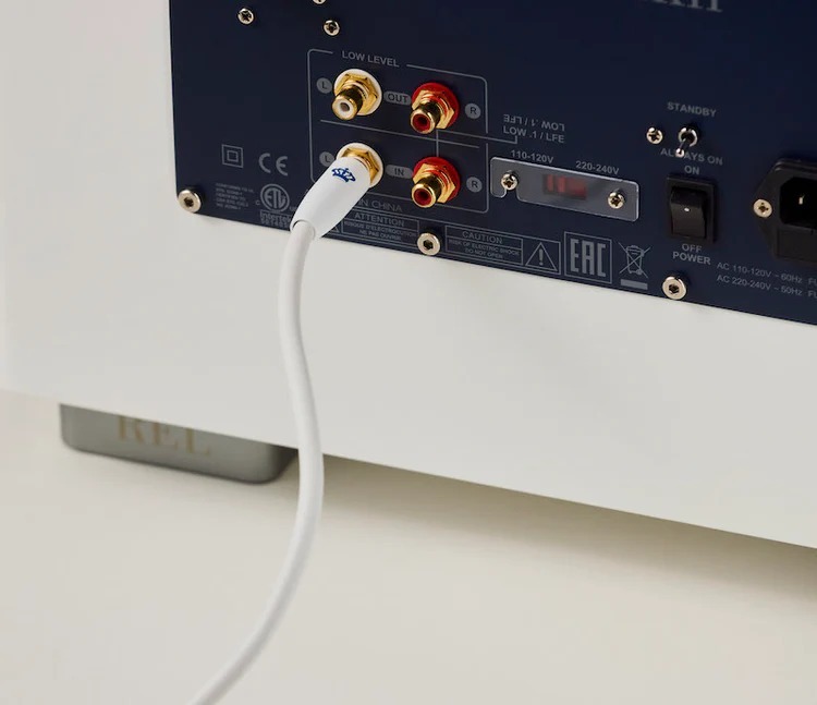 REL HT/1205 MKII rear panel detail