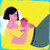 Laid  back breastfeeding illustration bundle