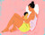 Laid  back breastfeeding illustration bundle