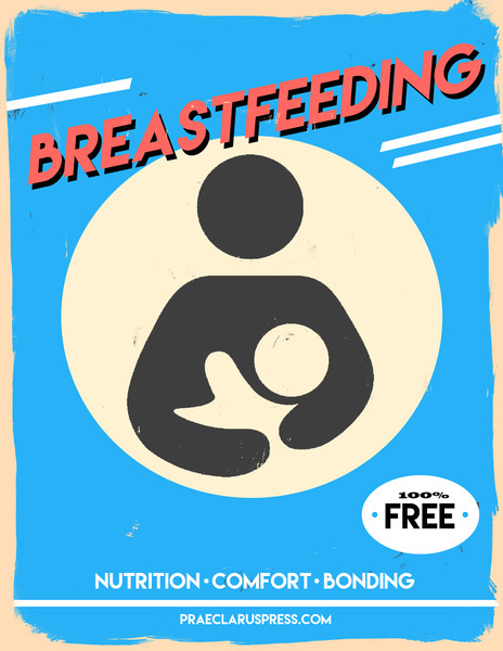 Free downloadable poster-Nutrition, Comfort, Bonding 