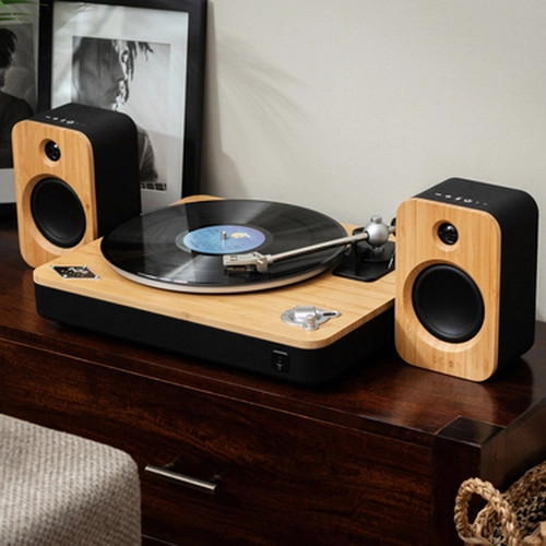 Stir It Up Wireless Turntable & Get Together Duo Bundle - The House of Marley IT