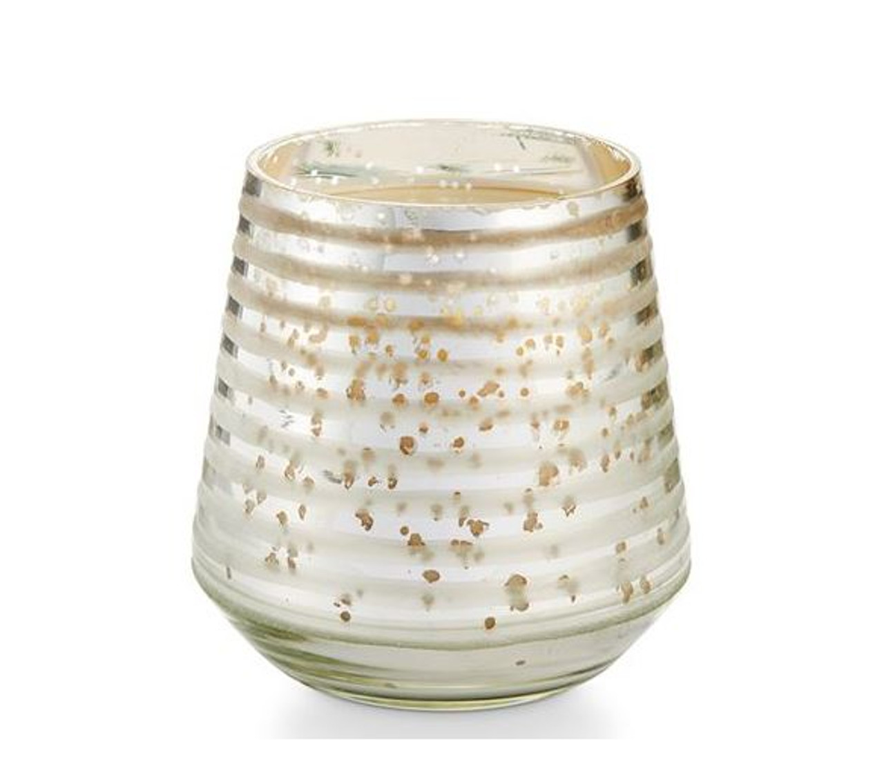 Balsam Cedar Small Mercury Etched Glass Illume Holiday Candle