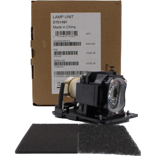 Original Lamp & Housing for the Hitachi EW300N Projector - 1 Year Warranty