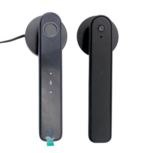 Dalton 8203 Bluetooth Smart Lock - Biometric, PIN Code, App Control, Durable Aluminum Alloy, Multi-Access, Temporary Codes, Anti-Tamper Alarm, Easy Installation, Tuya-Compatible - Black