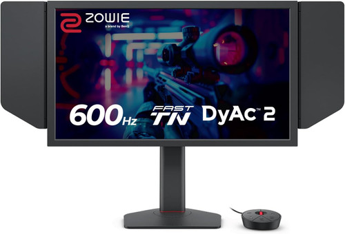 BenQ XL2586X+ 24.1" 600Hz Gaming Monitor - Fast TN Panel, 1ms Response Time, HDMI/DP, PS5/Xbox Compatible