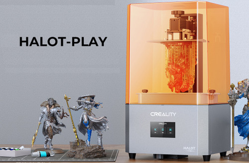 Creality HALOT-PLAY 3D Printer – Fast, Precise LCD Printing with WiFi and Touch Controls for Home or Studio