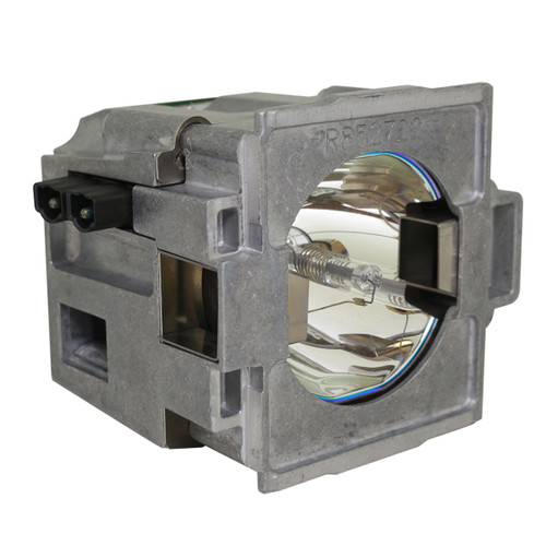Jaspertronics™ OEM R9861030 Lamp & Housing for Barco Projectors with Original High-Quality bulb inside - 240 Day Warranty