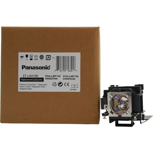 Panasonic Original Lamp & Housing for the Canon LV-7490 Projector - 1 Year Warranty
