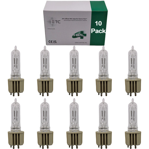 Ushio HPL 750W 230V+ 300HR Stage & Studio Lamp 10 Pack 750/230 - 1002289