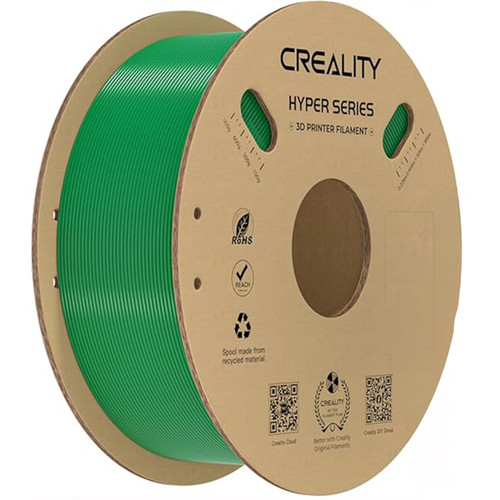 Creality Green PETG Filament 1.75mm - High-Speed 3D Printer Filament for K1 Max, 30-600mm/s Printing, 1kg/2.2lbs Spool, Hyper PETG with Dimensional Accuracy +/- 0.03mm