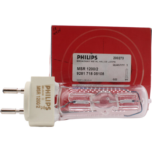 Philips MSR Gold™ 1200/2 245563 1200 Watt Broadway Metal Halide Lamp - 245563