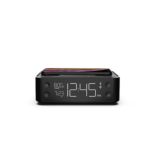 Nonstop Station A NSA3-BK; Hotel Alarm Clock; Qi 10W Wireless Charging; Bluetooth Speaker; USB C 18W