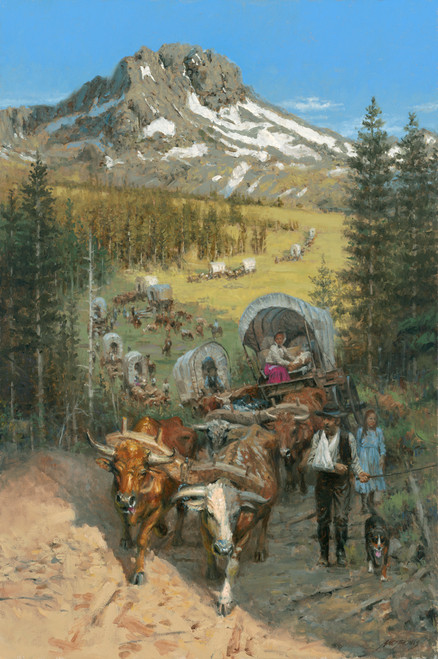 California! by Andy Thomas - Canvas Giclee Limited Edition Artist Proof 20 - 24 x 36