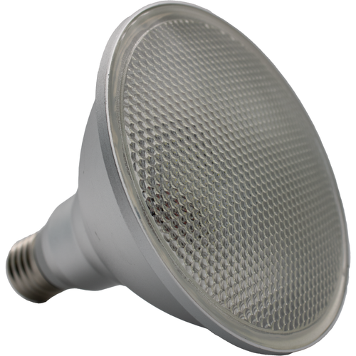 Jaspertronics™ PAR38 20W Color Changing LED Floodlight Smart Light Bulb with Voice Control or IR Remote Control. E26/E27 Base perfect for Lawn, Landscape, and Parties!