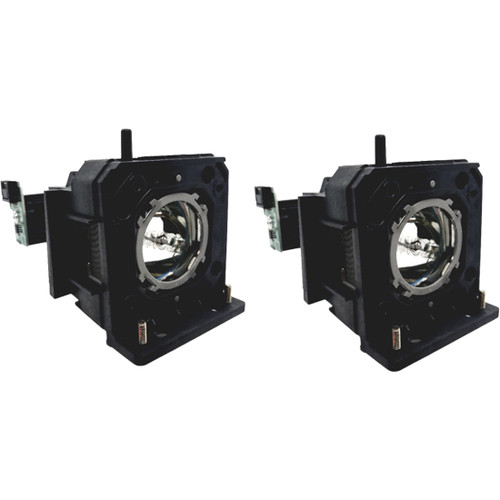 Jaspertronics™ OEM ET-LAD120W Lamp & Housing TwinPack for Panasonic Projectors with Original High-Quality bulb inside - 240 Day Warranty