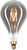 Jaspertronics™ LED Large Decorative Pendant Light Bulbs 25W Equivalent, Dimmable LED Oversized Bulbs with Smoke Glass, 1800K Warm White, 7W, 200LM, E26 Base, PS160/PS52