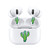 AirSkins - Stylish & Durable Decals for AirPods 4, Cactus Design Earbuds & Case Skin, Scratch-Resistant, Precision Fit, Wireless Charging Friendly, Easy Application - 58 Designs Available