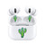 AirSkins - Stylish & Durable Decals for AirPods 4, Cactus Design Earbuds & Case Skin, Scratch-Resistant, Precision Fit, Wireless Charging Friendly, Easy Application - 58 Designs Available