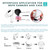 AirSkins - Stylish & Durable Decals for AirPods Pro & Pro 2, I Love Music Design Earbuds & Case Skin, Scratch-Resistant, Precision Fit, Wireless Charging Friendly, Easy Application - 58 Designs Available