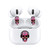 AirSkins - Stylish & Durable Decals for AirPods 3, Pink Rocker Skull Design Earbuds & Case Skin, Scratch-Resistant, Precision Fit, Wireless Charging Friendly, Easy Application - 58 Designs Available
