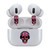 AirSkins - Stylish & Durable Decals for AirPods 3, Pink Rocker Skull Design Earbuds & Case Skin, Scratch-Resistant, Precision Fit, Wireless Charging Friendly, Easy Application - 58 Designs Available