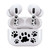 AirSkins - Stylish & Durable Decals for AirPods 4, Paws Design Earbuds & Case Skin, Scratch-Resistant, Precision Fit, Wireless Charging Friendly, Easy Application - 58 Designs Available