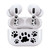 AirSkins - Stylish & Durable Decals for AirPods 4, Paws Design Earbuds & Case Skin, Scratch-Resistant, Precision Fit, Wireless Charging Friendly, Easy Application - 58 Designs Available