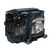 Original Inside Lamp & Housing for the Epson EB-520 Projector with Ushio bulb inside - 240 Day Warranty