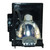Original Inside Lamp & Housing for the Mitsubishi WD-73740 TV with Philips bulb inside - 1 Year Warranty