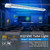 Jaspertronics™ 60W Germicidal UV-C 254nm High Bay Tube Light with Remote & Safety Sensors