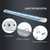 Jaspertronics™ 60W Germicidal UV-C 254nm High Bay Tube Light with Remote & Safety Sensors