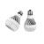Jaspertronics™ 12W U56 Purification Bulb with Industrial Fan & UV-C Air Cleaning