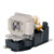 Jaspertronics™ OEM Lamp & Housing for The Mitsubishi LVP-XD520U Projector with Original High-Quality bulb inside - 240 Day Warranty