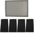 Replacement Air Filter 4 Pack for the Christie Digital CP4450 Projector