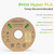 Creality Hyper PLA 3D Printer Filament 1.75mm, 1kg Spool, Up to 600mm/s High-Speed Printing, +/-0.03mm Accuracy, Compatible with Creality K1 Max Ender-5 S1, Anycubic, Prusa, Bambu, Green