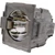 Jaspertronics™ OEM R9861030 Lamp & Housing for Barco Projectors with Original High-Quality bulb inside - 240 Day Warranty