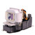 Jaspertronics™ OEM Lamp & Housing for The Mitsubishi WD500U-ST Projector with Original High-Quality bulb inside - 240 Day Warranty
