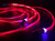 Jaspertronics™ Flowing LED Charging Cables with Quick Disconnect Magnetic Tips for Smart Phones, Tablets, and More!