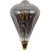 Jaspertronics™ Vintage Oversized LED Edison Bulbs 40W Equivalent, Decorative Dimmable LED M-Type Filaments Bulbs with Smoke Glass, 2200K Warm White, E26 Base, 7W, 350LM, ST164