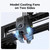 Creality Ender-3 V3 KE 1001020517 FDM 3D Printer | 220x220x240mm Build, 500mm/s Max Speed, 8000mm/s² Accel, Auto Leveling, Sprite Direct Drive, 300°C Hotend, PEI Plate, WiFi LAN Cloud Printing, USB Drive, 4.3" Touch Screen, Runout Sensor