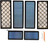 Jaspertronics Tesla-Model-Y-FilterKit Cabin Air Filter 6 Pack Compatible