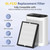 Jaspertronics GL-FS32-Filter Air Purifier Replacement Filter 2 Pack Compatible