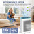 Jaspertronics GL-FS32-Filter Air Purifier Replacement Filter 2 Pack Compatible