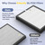 Jaspertronics GL-FS32-Filter Air Purifier Replacement Filter 2 Pack Compatible