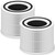 Jaspertronics Core 300-RF Air Purifier Replacement Filter 2 Pack Compatible